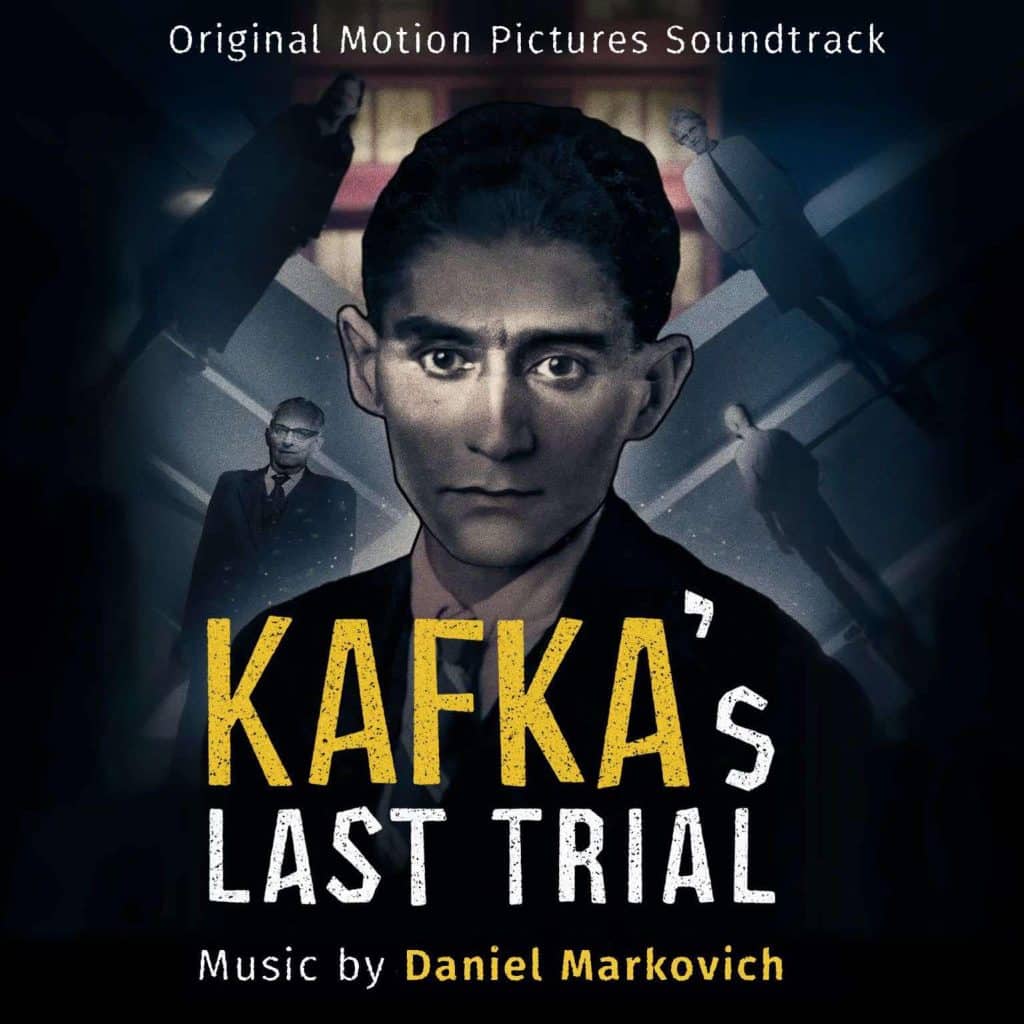 Artwork for the soundtrack of "Kafka's Last Trial" by Daniel Markovich.