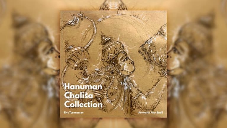 Blog post artwork for "Hanuman Chalisa Collection" by Eric Turnnessen.