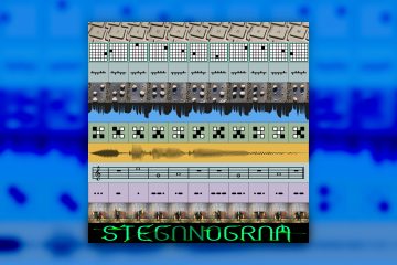 Blog post artwork for "Steganogram" album by Insides And Outsides.