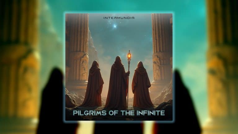 Blog post artwork for "Pilgrims of the Infinite" by INTERMUNDIA.