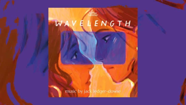 Blog post artwork for the "Wavelength" soundtrack by Jack Ledger-Dowse.