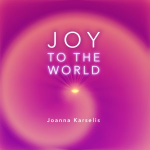 Cover artwork for the Christmas song "Joy To The World" preformed by Joanna Karselis.