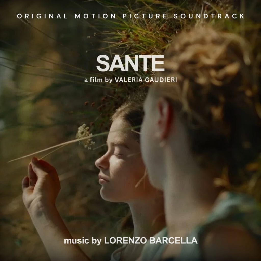 Artwork for "SANTE" original motion picture soundtrack by Lorenzo Barcella.