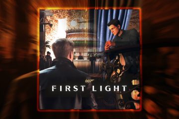 Blog post artwork for "007 First Light: Gameplay Trailer" with music by Marcus Hedges