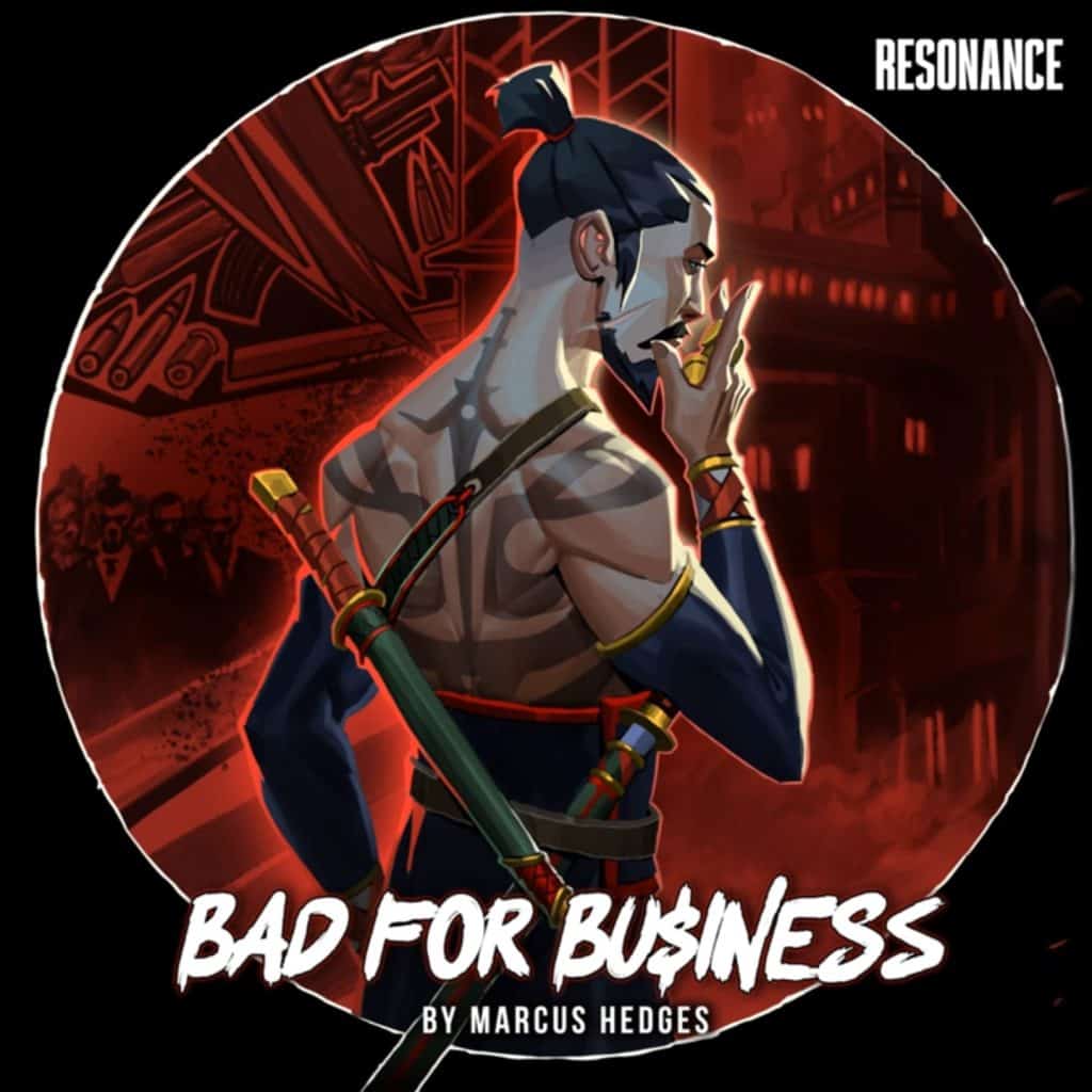 Artwork for "Bad For Business" by Marcus Hedges.