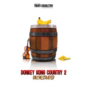 Cover artwork for "Donkey Kong Country 2 Orchestrated" album by The Marcus Hedges Trend Orchestra.