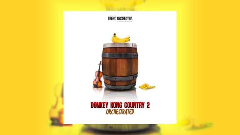 Blog post artwork for "Donkey Kong Country 2 Orchestrated" album by The Marcus Hedges Trend Orchestra.
