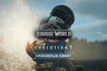 Blog post artwork for Jurassic World Evolution 3: Crocodilia Coast trailer music by Marcus Hedges.