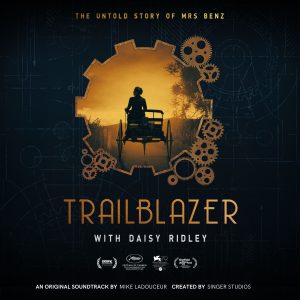 Cover artwork for "Trailblazer" with music by Mike Ladouceur