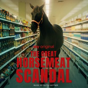 Artwork for "The Great Horse Meat Scandal" soundtrack by Oleta Haffner