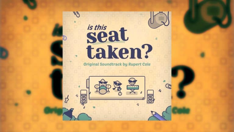 Artwork for "Is This Seat Taken?" video game soundtrack post.