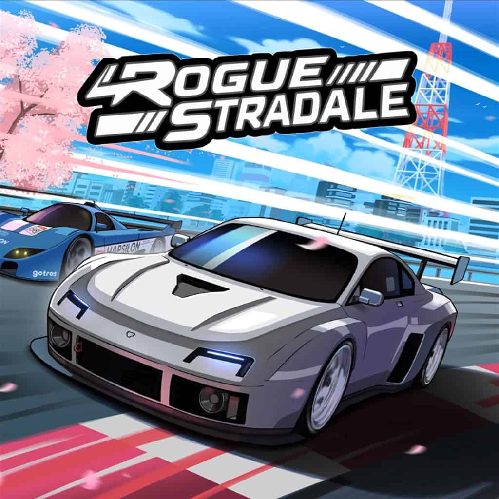 Cover artwork for "slip///stream (from "Rogue Stradale")" by Rupert Cole.