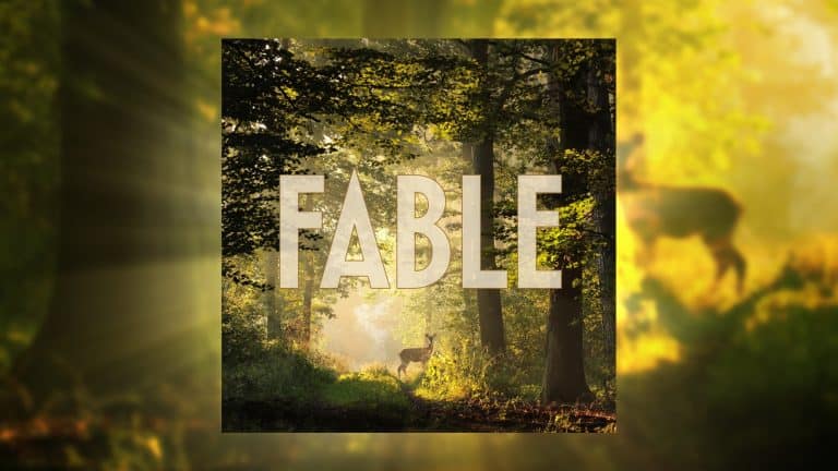 Blog post artwork for "Fable" EP from Sarah Blair